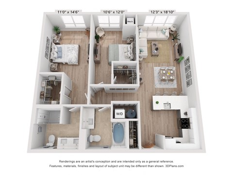 3401 W Payton Place Studio-3 Beds Apartment for Rent - Photo Gallery 33